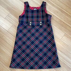 The Children’s Girl’s Place Plaid Sleeveless Dress (Size: Kids 14)